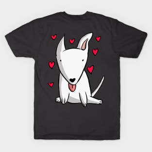 I <3 my Bull Terrier #1 T-Shirt